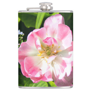 Cute pink tulip flask