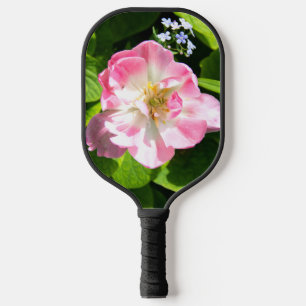 Cute pink tulip pickleball paddle