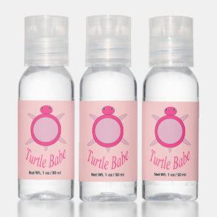 Cute Pink Turtle Babe Hand Sanitizer