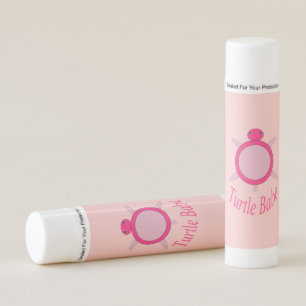 Cute Pink Turtle Babe Lip Balms
