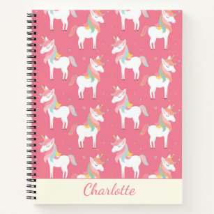 Baby Unicorn Weight Lifting Fitness Motivation Workout Journal Notebook:  Adorable Unicorn-Themed Journal Notebook, Composition Notebooks For Teen  Girls, Kids