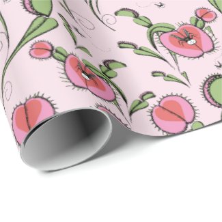 Cute Pink Venus Flytrap Stuck on Your Love