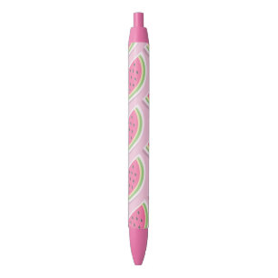 Cute Pink Watermelon Pattern Pen