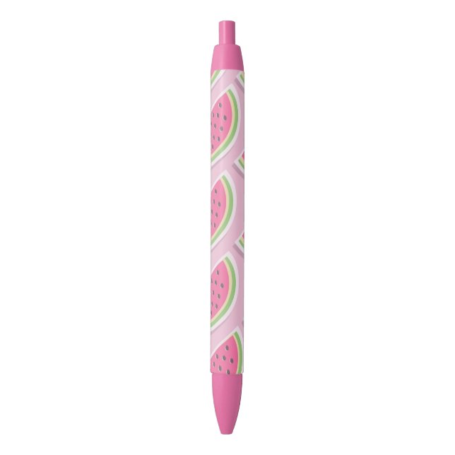 Cute Pink Watermelon Pattern Pen (Front Vertical)