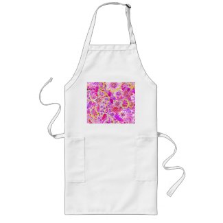 Cute pinky abstract flowers