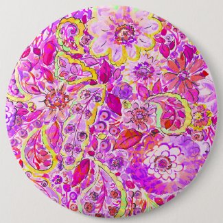 Cute pinky abstract flowers