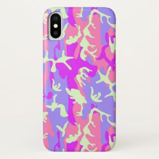 Cute pinky digital camouflage pattern