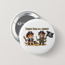 Cute Pirate Cat and Dog Quest