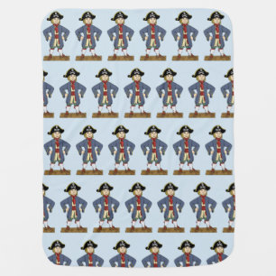 Cute Pirate Lad Baby Blanket