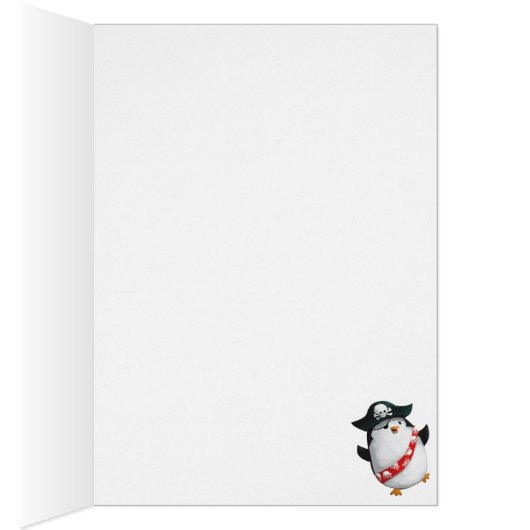 Cute Pirate Penguin (Inside (Right))