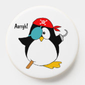 Cute Pirate Penguin Argh PopSocket (Popsocket)