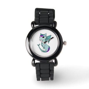 Cute Pisces Dragon design zodiac watch