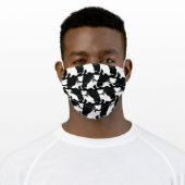 Cute Pit Bull Dog Pitbull Puppy Adult Cloth Face Mask (Worn)