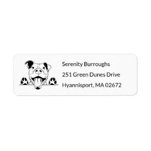 Cute Pit Bull Lover Pittie Pitbull Love Puppy Dog Label