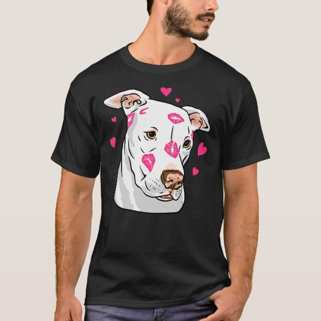 Cute Pit Bull Pitbull Mom Pittie Dad Apbt Pitbull  T-Shirt (Front)