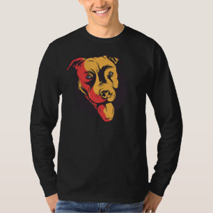 Cute Pit Bull Terrier Lover Pitbull Mom Pittie Dad T-Shirt