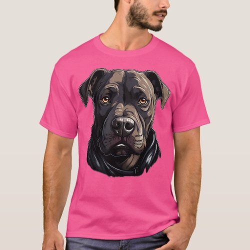 Cute Pitbull Dog Dogs Pitbulls 2 T_Shirt