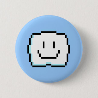Cute Pixel Cloud Button