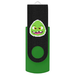 Cute  pixeled egg monster coffee mug drawstring ba flash drive
