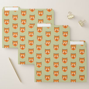 Cute pixeled fox face Case-Mate iPhone case Hand S File Folder