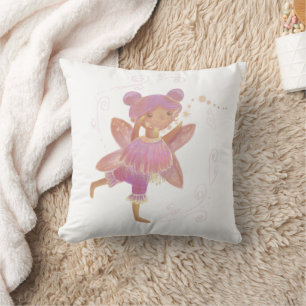 cute Pixy Throw Pillow