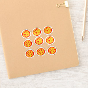 Cute Pizza Sticker