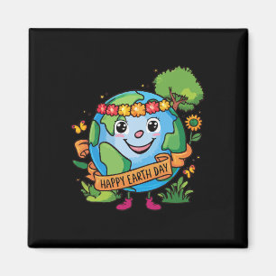 Cute Planet Earth Awareness Day Happy Earth Day Magnet