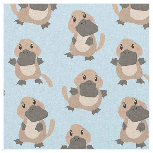 Cute Platypus Cartoon Fabric Baby Boy