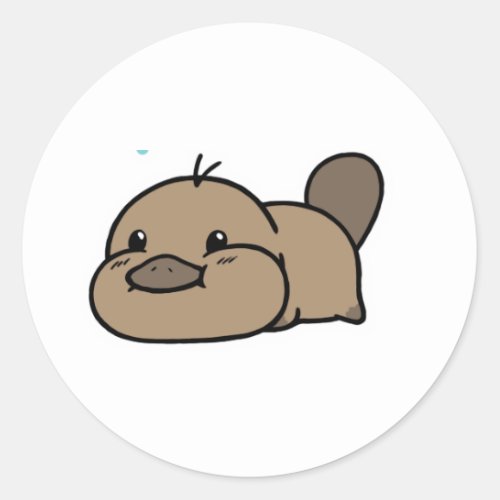 Cute Platypus Stickers