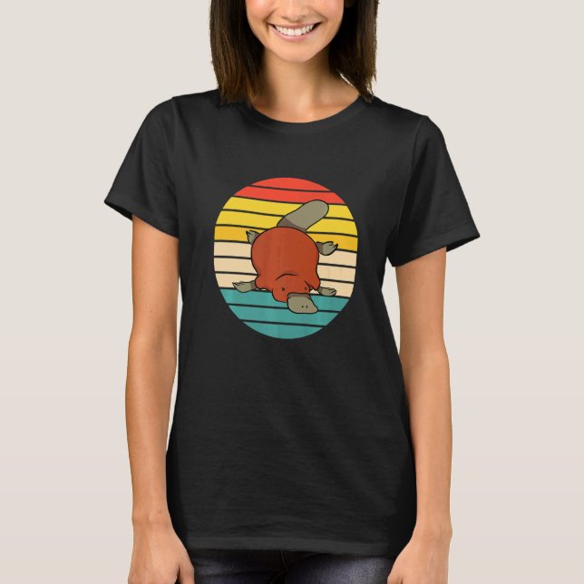 Cute Platypus T-Shirt (Front)
