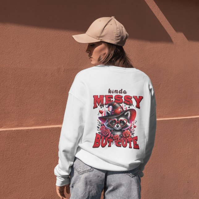 Cute & Playful Raccoon fun Sweatshirt (Creator Uploaded)