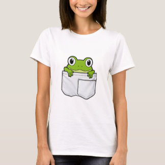 Cute Pocket Frog T-Shirt