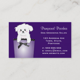 Cute Pocket Puppy Dog Business Card