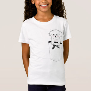 Cute Pocket Puppy Dog T-Shirt