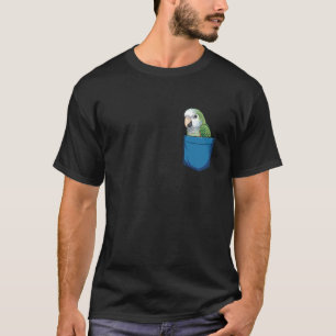 Cute Pocket Quaker Parrot Lovers Monk Parakeet Mom T-Shirt