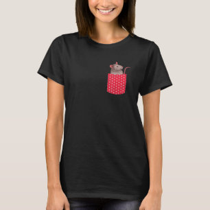 Cute Pocket Rat Pet Owner Animal Rat T-Shirt