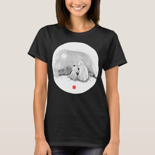 Cute Polar Bear Gift Item Cute Cartoon Bear T_Shirt