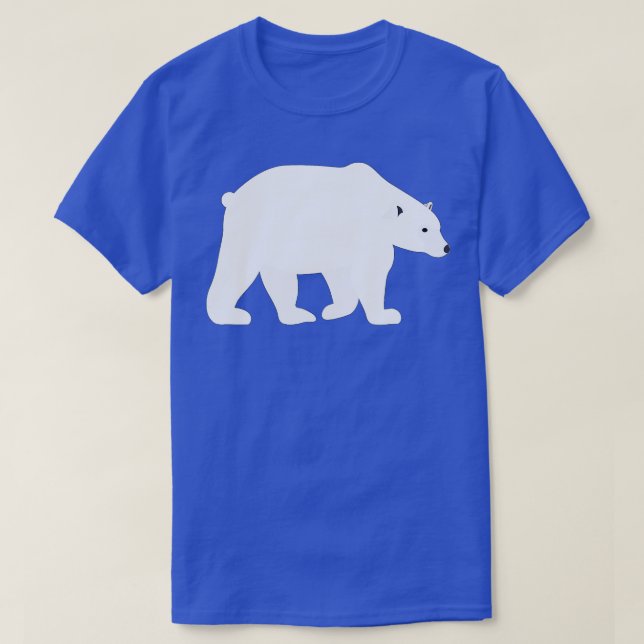 Cute Polar Bear Kids  T-Shirt (Design Front)