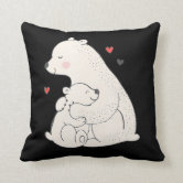 HEART 2024 stretch super soft pillow polar bear (white)--M