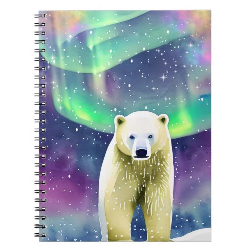 Cute Polar Bear Notebook for school 65 x 875