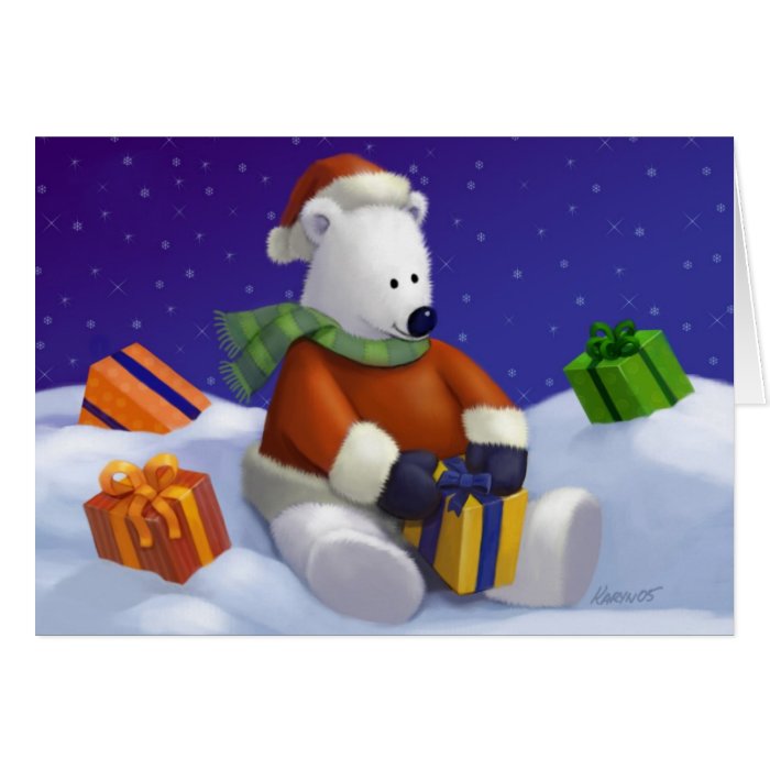 polar bear santa