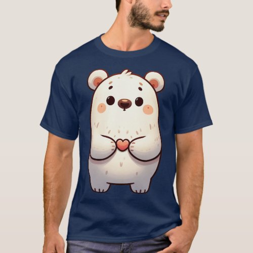 Cute Polar Bear T_Shirt