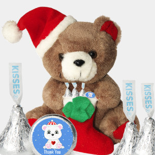 Cute Polar Bear Thank You Hershey®'s Kisses®