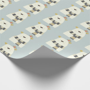 Cute Polar Bear Wrapping Paper