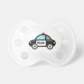 Cute Police Car with Siren Pacifier (Front)