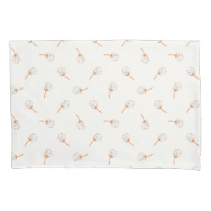 Cute Polka Dot Flower Pattern Pillow Case