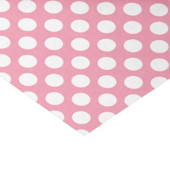Cute Polka Dot Pattern With White Dots Tissue Paper by GotchaShop at Zazzle