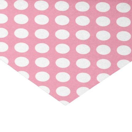 Cute Polka Dot Pattern with White Dots Tissue Paper