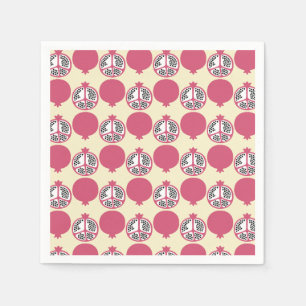 Cute Pomegranate Paper Napkins