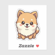 Cute Pomeranian, Kawaii Style, Small
